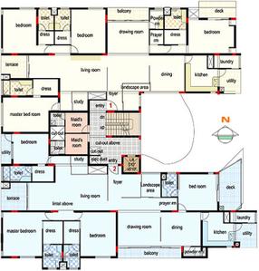 Project Image of 0.0 - 4000.0 Sq.ft 4.5 BHK Apartment for buy in Kavuri Crosswinds