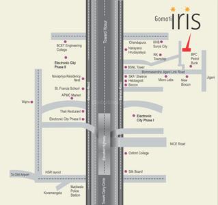 Project Image of 1030.0 - 1435.0 Sq.ft 2 BHK Apartment for buy in Avhni Abode Gomati Iris