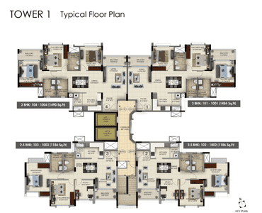 Project Image of 490.0 - 2983.0 Sq.ft 1 BHK Apartment for buy in Sattva Anugraha