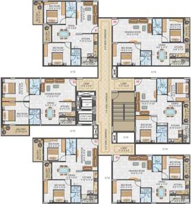 Project Image of 741.0 - 1335.0 Sq.ft 2 BHK Apartment for buy in Hi Life Greens