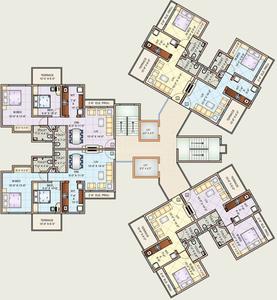 Project Image of 411.0 - 636.0 Sq.ft 1 BHK Apartment for buy in Charms Heights Phase I B1 And B4