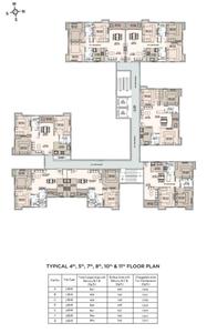 Project Image of 659.0 - 864.0 Sq.ft 2 BHK Apartment for buy in ATK Kalim Zeus