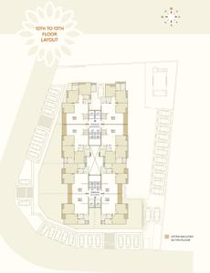 Project Image of 710.0 - 1020.0 Sq.ft 2 BHK Apartment for buy in Samruddhi Sunshine