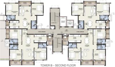 Project Image of 1251.0 - 3058.0 Sq.ft 2 BHK Apartment for buy in Ozone Pole Star
