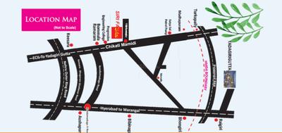 Bhavishya Siri Villa Plots Location Plan 1