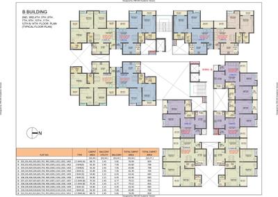 Project Image of 683.0 - 897.0 Sq.ft 2 BHK Apartment for buy in Destination Mangalam Marvel
