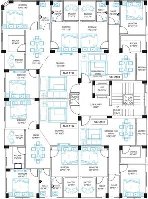 Project Image of 612.0 - 913.0 Sq.ft 2 BHK Apartment for buy in Urmila Vamika Phase II