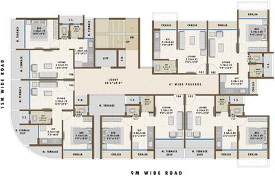 Project Image of 185.0 - 660.0 Sq.ft 1 RK Apartment for buy in Ashiana Pratik Hills