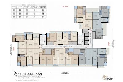 Project Image of 639.0 - 1087.0 Sq.ft 2 BHK Apartment for buy in Squarefeet Pradeep Square
