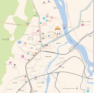Project Image of 598.0 - 1055.0 Sq.ft 2 BHK Apartment for buy in Dosti West County
