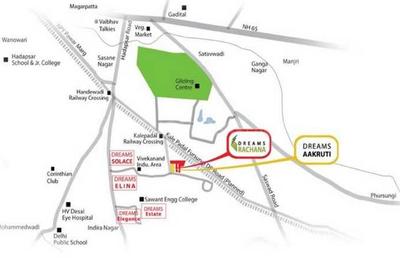 Project Image of 633.0 - 732.0 Sq.ft 1 BHK Apartment for buy in Dreams Rachana