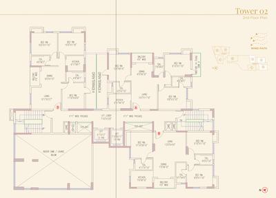 Project Image of 1252.21 - 2235.47 Sq.ft 3 BHK Apartment for buy in Shree Miraya