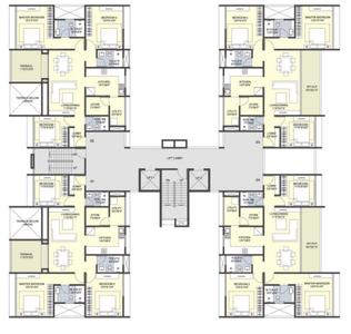 Project Image of 2653 Sq.ft 3 BHK Penthouse for sale in Indira Nagar for Rs. 12000000