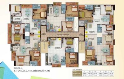 Shrishty Enclave Cluster Plan 1