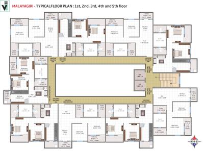Project Image of 485.0 - 659.0 Sq.ft 1 BHK Apartment for buy in Vishal Kanchan Ganga