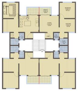 Project Image of 511.0 - 741.0 Sq.ft 1 BHK Apartment for buy in Namrata Sakar