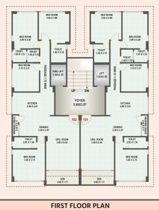 Project Image of 1295.44 - 1314.06 Sq.ft 4 BHK Apartment for buy in Marina 7