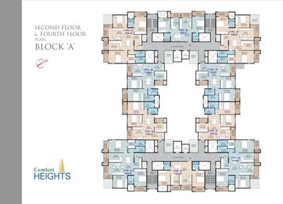 Project Image of 1980.0 - 2610.0 Sq.ft 2 BHK Duplex for buy in Comfort Heights