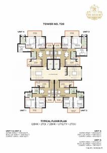 Project Image of 1300 Sq.ft 3 BHK Apartment / Flat for sale in New Chandigarh for Rs. 11500000