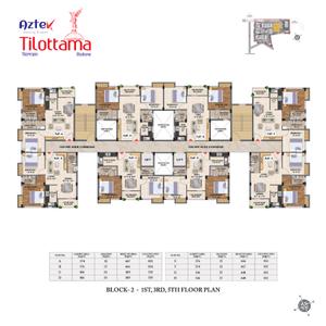 Project Image of 525.0 - 1064.0 Sq.ft 1 BHK Apartment for buy in Aztek Tilottama