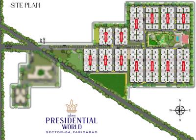 Project Image of 0.0 - 1560.77 Sq.ft 4 BHK Apartment for buy in Adore Presidential World