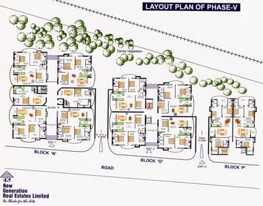 Project Image of 1335.0 - 1410.0 Sq.ft 3 BHK Apartment for buy in New Generation Extension Apartments
