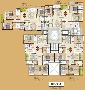 Project Image of 1848 Sq.ft 4 BHK Apartment / Flat for sale in Tukoganj for Rs. 27720000