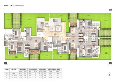 Project Image of 1137.0 - 1608.0 Sq.ft 3 BHK Apartment for buy in Twilight
