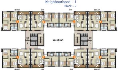 Project Image of 1366.0 - 2262.0 Sq.ft 3 BHK Apartment for buy in Assetz Marq
