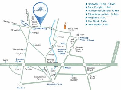Project Image of 456.07 - 540.0 Sq.ft 1 BHK Apartment for buy in Radhika Srinivasa