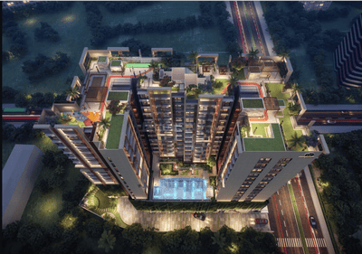 Project Image of 686.0 - 1522.0 Sq.ft 2 BHK Apartment for buy in Savvy Merushikhar