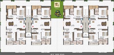 Project Image of 0.0 - 1650.0 Sq.ft 3 BHK Apartment for buy in Rk Gokulam And Nandanavanam