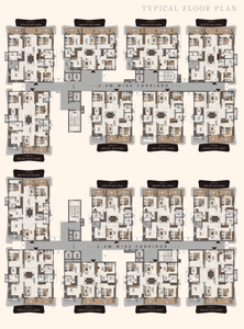 Project Image of 2285.0 - 2815.0 Sq.ft 3 BHK Apartment for buy in AVR Avira