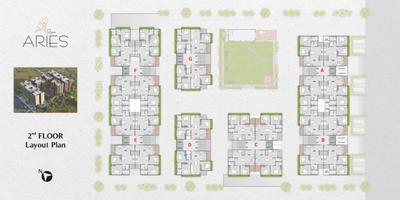 Project Image of 701.16 - 853.36 Sq.ft 2 BHK Apartment for buy in Kriya Shree Ram Aries
