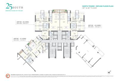 Project Image of 1721.0 - 3050.0 Sq.ft 3 BHK Apartment for buy in Hubtown Twenty Five South North Tower