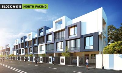 Project Image of 0.0 - 1300.0 Sq.ft 3 BHK Row House for buy in 55 Happynest