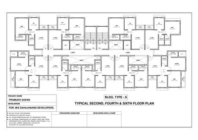 Project Image of 320.0 - 433.0 Sq.ft 1 BHK Apartment for buy in Patel Pramukh Sadan Building Type E F G H