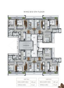 Project Image of 686.0 - 1356.0 Sq.ft 2 BHK Apartment for buy in Paradigm Artteza