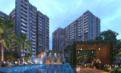 Project Image of 519.0 - 1041.41 Sq.ft 2 BHK Apartment for buy in Basil Maximus Wing F