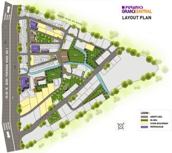 Project Image of 497.07 - 567.52 Sq.ft 2 BHK Apartment for buy in Puraniks Glorio Grand Central