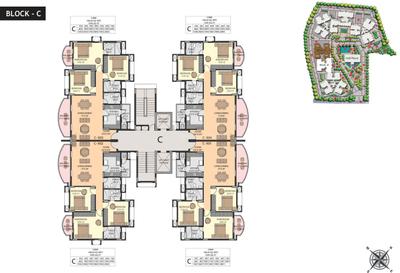 Project Image of 1400 Sq.ft 3 BHK Apartment / Flat for sale in Kakkanad for Rs. 11000000