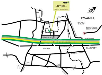 Project Image of 1194.0 - 2836.0 Sq.ft 3 BHK Apartment for buy in Brisk Lumbini Terrace Homes