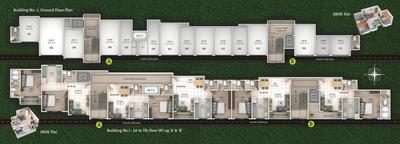 Saras Residency Building No-01 A Wing Cluster Plan 1