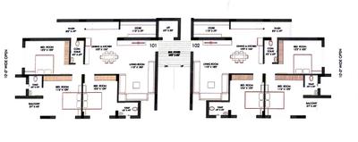 Project Image of 937.0 - 945.0 Sq.ft 3 BHK Apartment for buy in Akshar Pride