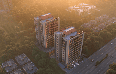 Project Image of 2115 Sq.ft 3 BHK Apartment / Flat for sale in Chandkheda for Rs. 9870000