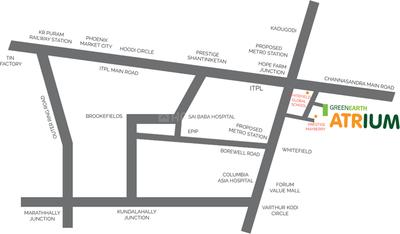 Project Image of 0.0 - 1606.0 Sq.ft 3 BHK Apartment for buy in Green Atrium