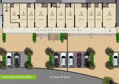 Project Image of 1113 Sq.ft 2 BHK Apartment / Flat for sale in Mohammed Wadi for Rs. 8500000
