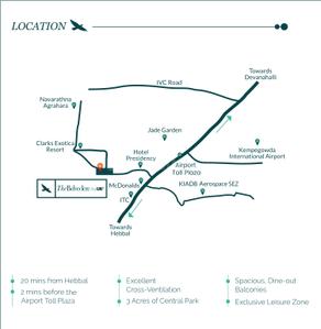 Project Image of 660.0 - 1550.0 Sq.ft 1 BHK Apartment for buy in UKN The Belvedere Airport District