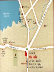 Vijaybhai Shreeya Arcade Location Plan 1