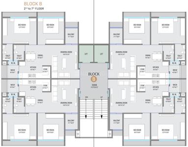 Project Image of 571.0 - 601.0 Sq.ft 2 BHK Apartment for buy in Suryam Aura